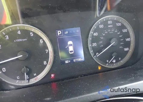 2017 Hyundai Sonata Se из США, поврежденный, VIN 5NPE24AF8HH449452